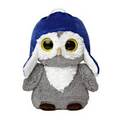 11" Wise Owl with Blue Hat
